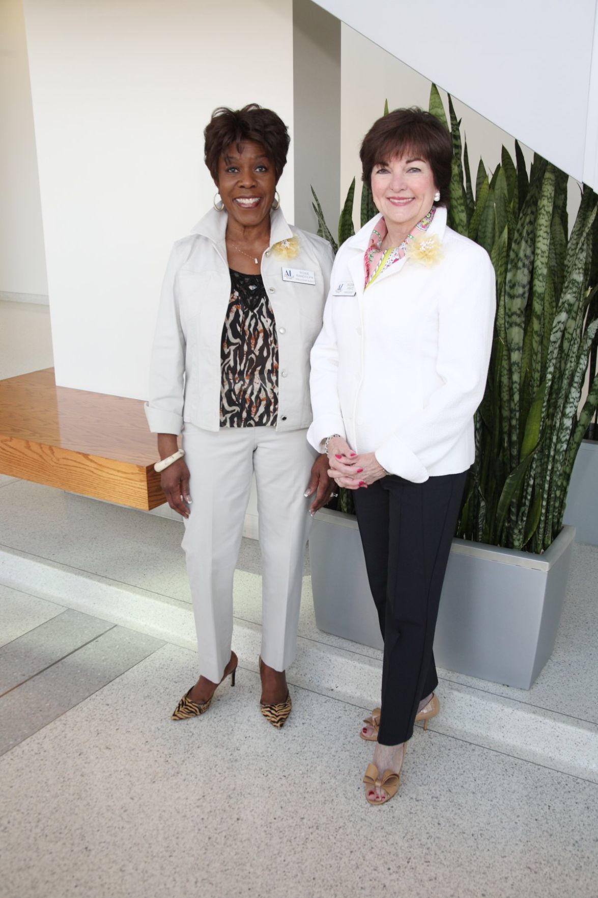 President Elect Roxie Randolph, President Suzanne Pratl